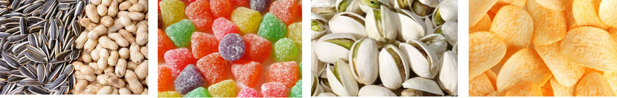 Máquina combinada de pesaje y envasado completamente automática con pesadora multicabezal para alimentos Fully Automatic Combined Weighing and Packaging Machine with Multihead Weigher for Food